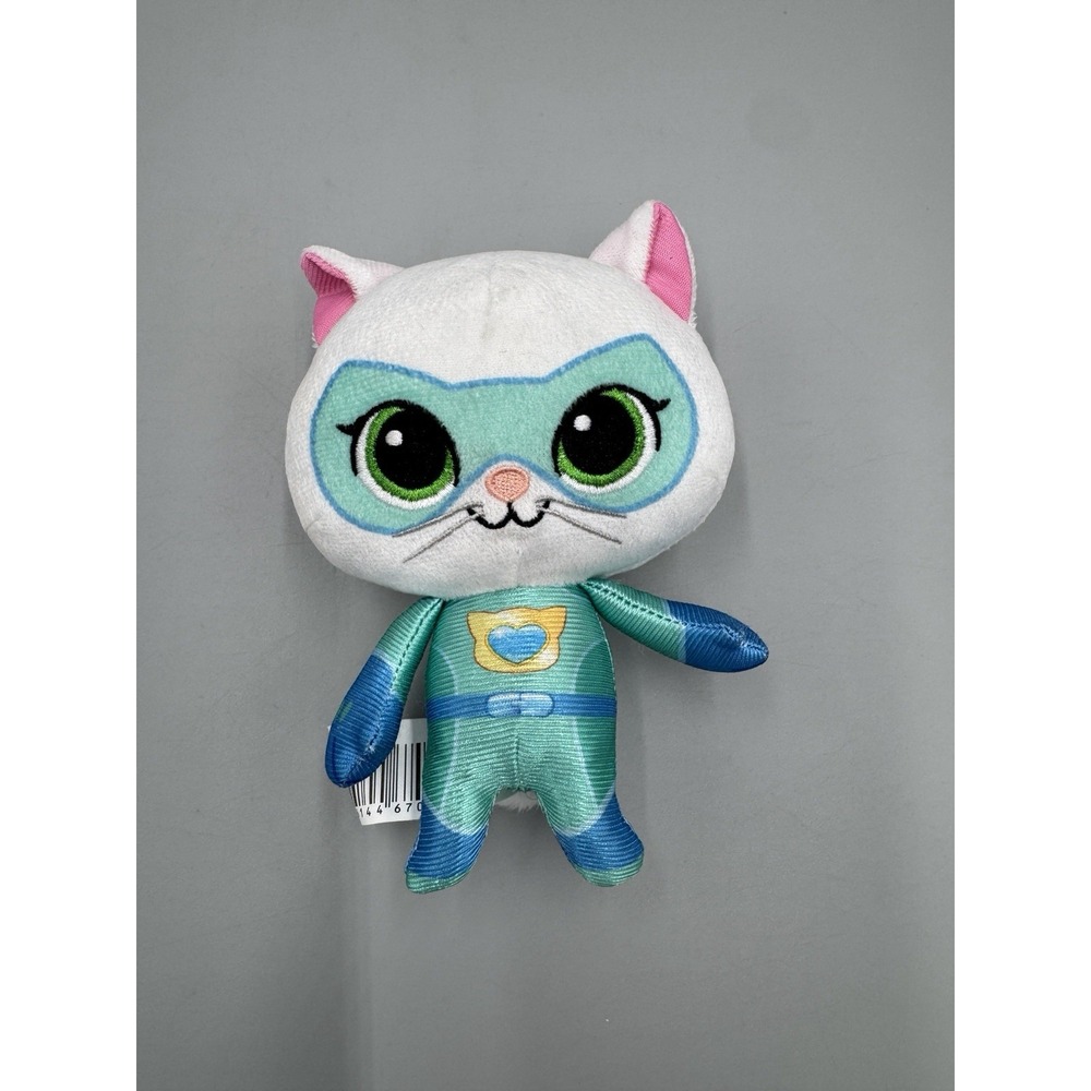 Disney Junior Super Kitties Plush BITSY Kitten Cat 6 Inch Stuffed Animal